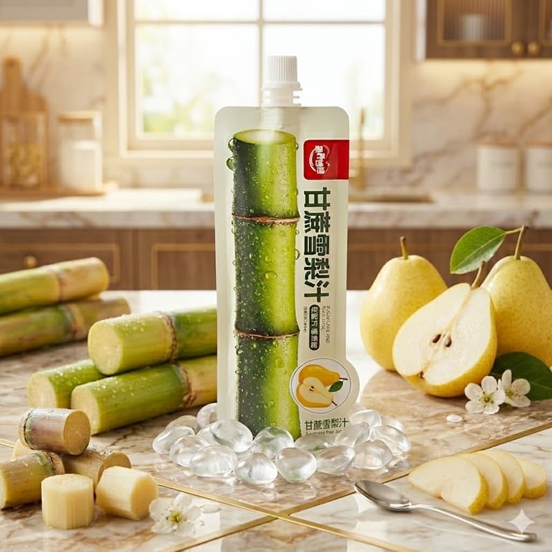 Hydrating Sugarcane Pear Juice